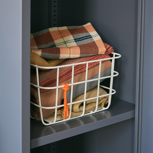 Popstrukt Waffle Basket Medium - White