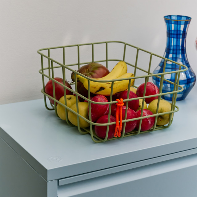 Popstrukt Waffle Basket Medium - Soft Sage