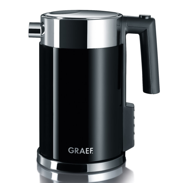 Graef Variable Temperature Cordless Kettle, 1.5L - Black
