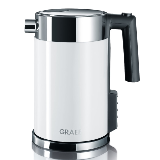 Graef Variable Temperature Cordless Kettle, 1.5L - White
