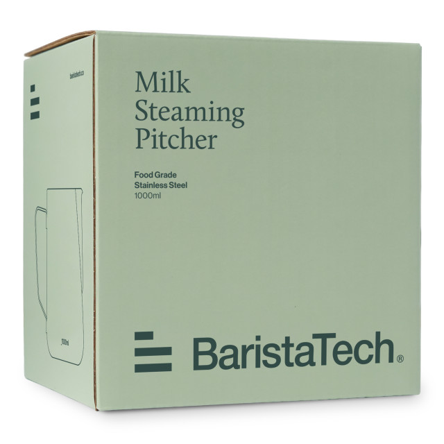 BaristaTech Milk Steaming Pitcher - 1L packaging