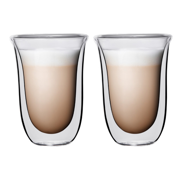 Humble & Mash Double Walled Latte Glasses, Set of 2 - 220ml