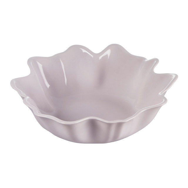 Le Creuset Stoneware Ruffle Serving Bowl, 3.8L - Shallot