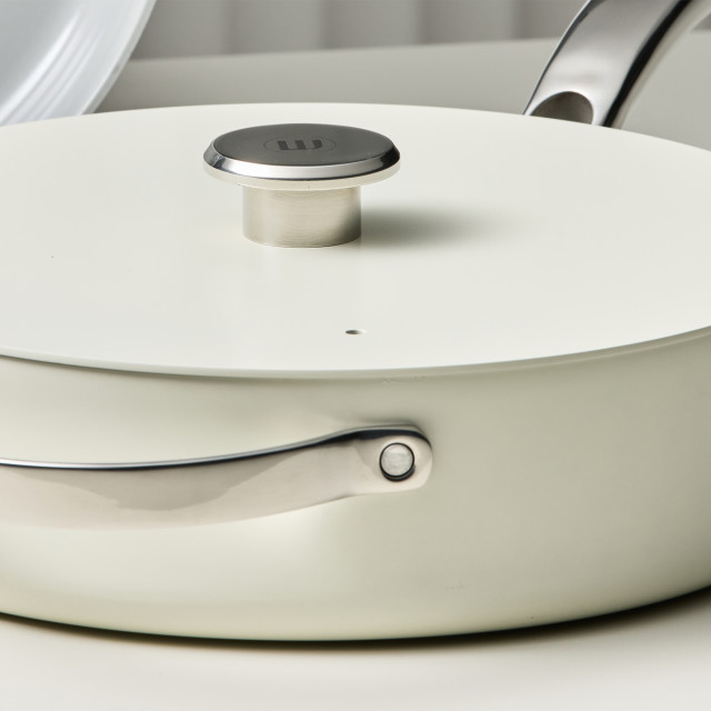 Wolstead Mineral Non-Stick Cookware, Set of 4 - Ivory detail