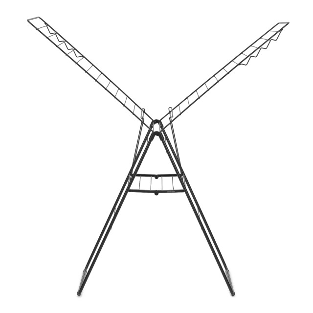 Brabantia Hangon Drying Rack, 25m - Matt Black