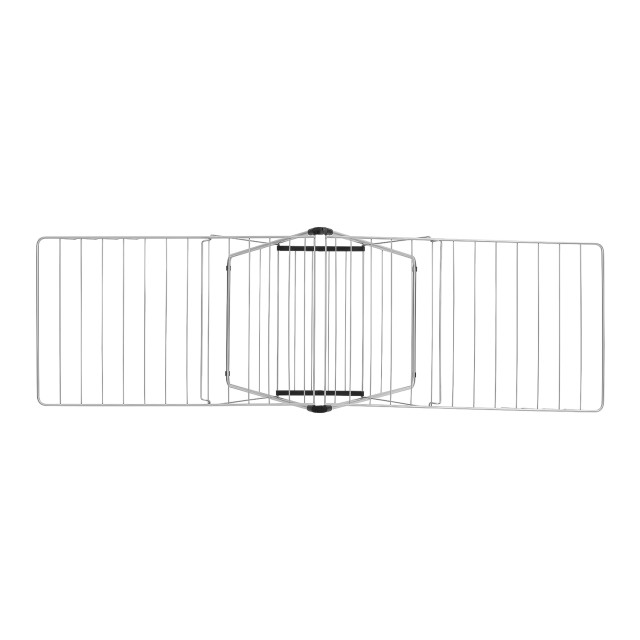 Brabantia Hangon Drying Rack, 25m - Metalic Grey angle