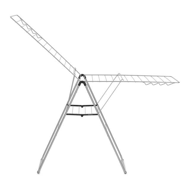 Brabantia Hangon Drying Rack, 25m - Metalic Grey angle
