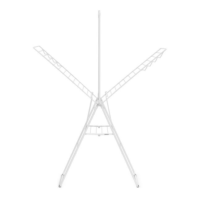 Brabantia Hangon Drying Rack with Hanging Rod, 25m - White angle