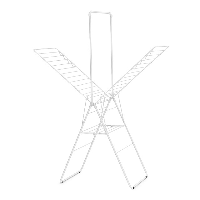 Brabantia Hangon Drying Rack with Hanging Rod, 25m - White angle