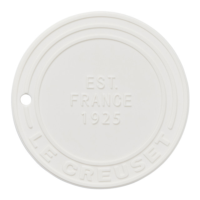 Le Creuset Silicone Trivet Est. 1925, 20cm - White