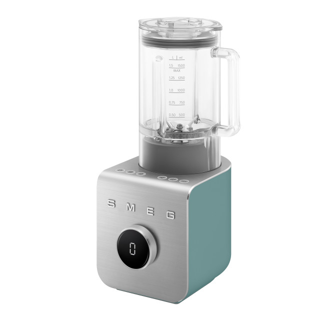 Smeg High-Performance Jug Blender, 1.5L - Emerald Matte Green angle