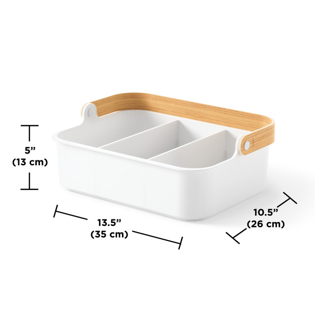 Umbra Bellwood Stackable Bin - Medium measurements