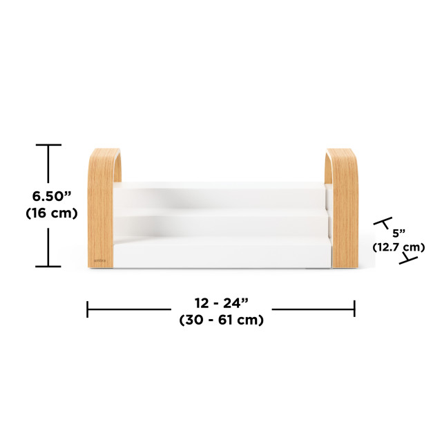 Umbra Bellwood Three-Tier Spice Shelf measurements