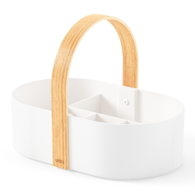 Umbra Bellwood Caddy - White and Natural