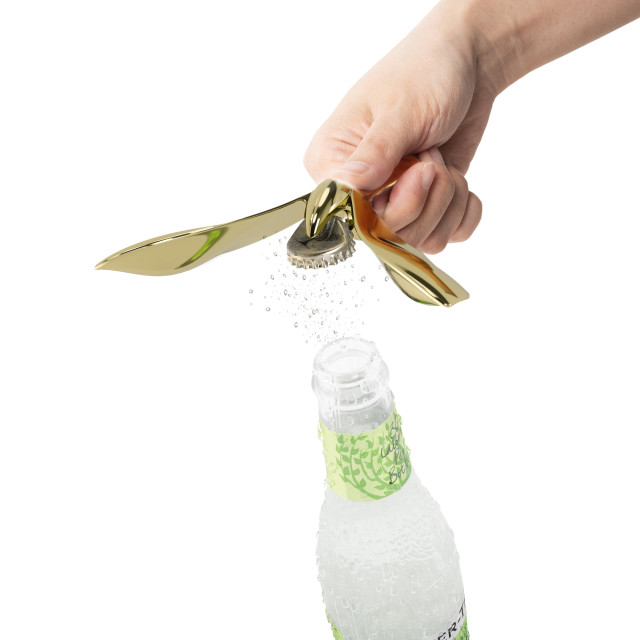 Umbra Tipsy Bottle Opener - Brass