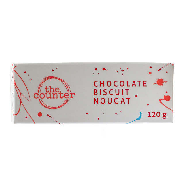The Counter Chocolate Biscuit Nougat, 120g