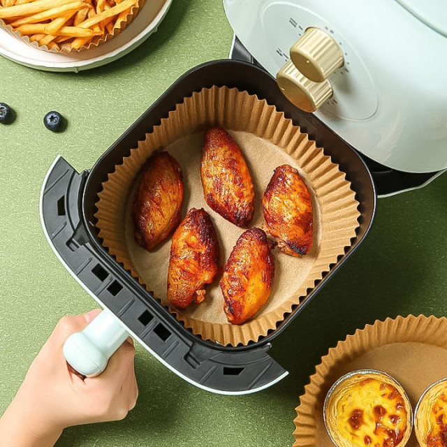 Creative Cooking Disposable Square Airfryer Liners, 50pc in the airfryler