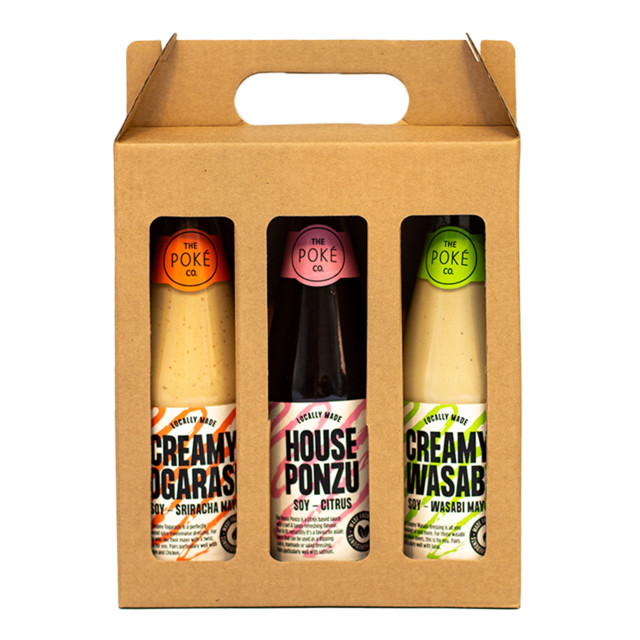 The Poke Co Asian Sauce Gift Pack, Set of 3