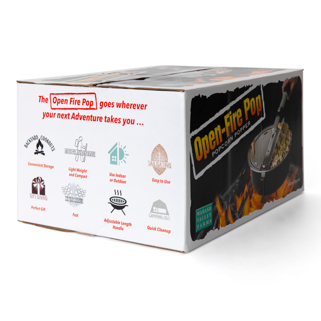 Whirley-Pop Open Fire Popcorn Popper packaging