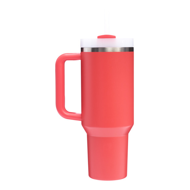Stanley The Quencher FlowState Tumbler, 1.18L - Hot Coral angle