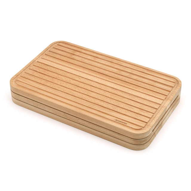 Brabantia Profile Wooden Chopping Board, Set of 3