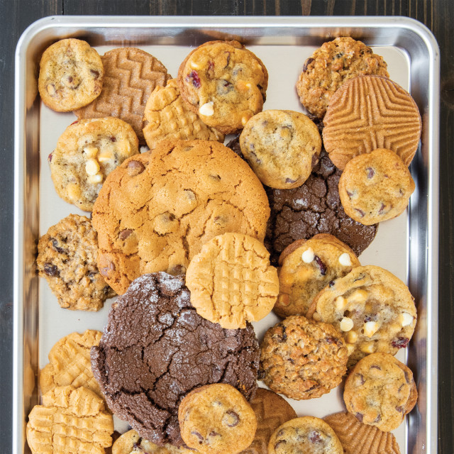 Nordic Ware Half Sheet with cookies