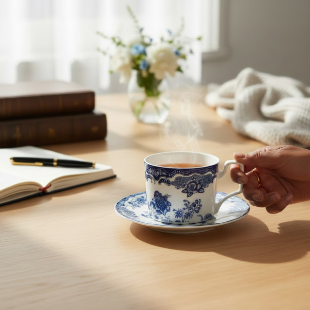 Nicolson Russell Amsterdam Teacup & Saucer