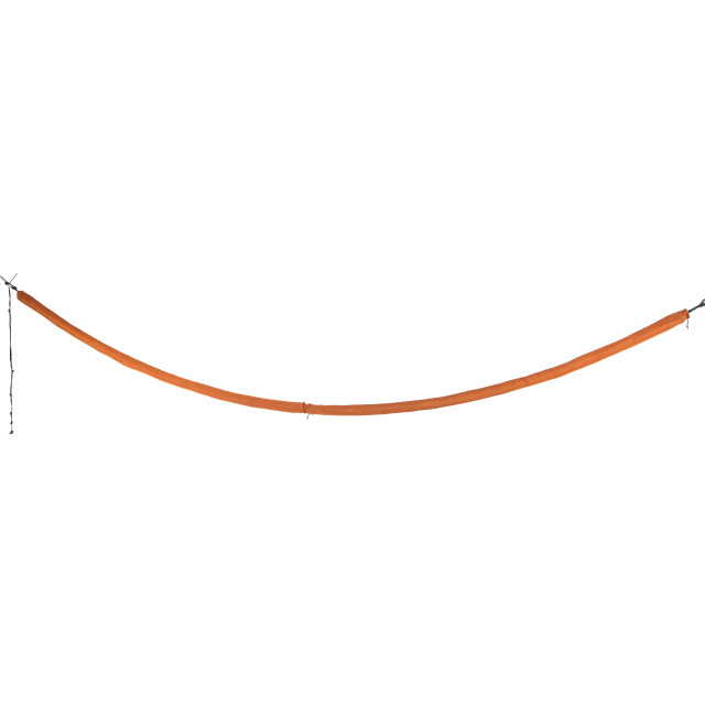 Ticket To The Moon Large Home Hammock - Terracotta Orange angle