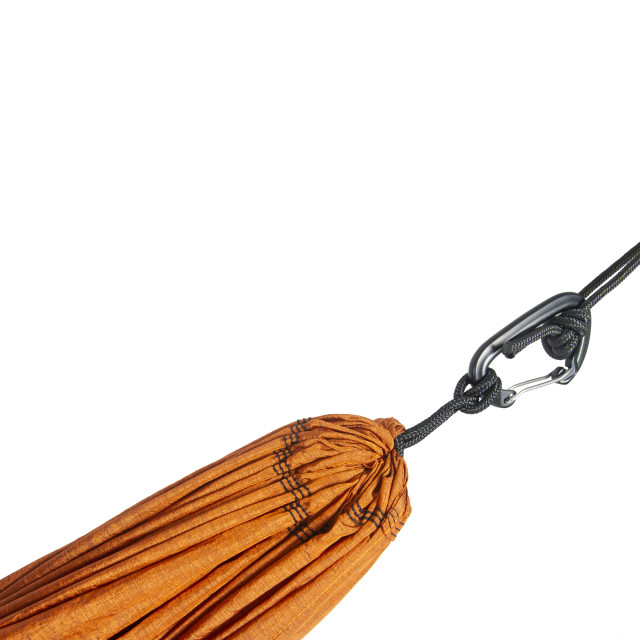 Ticket To The Moon Standard Home Hammock - Terracotta Orange detail