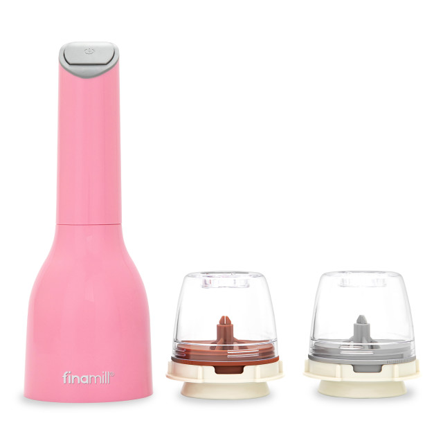 FinaMill Battery Operated Grinder with Pods - Pink