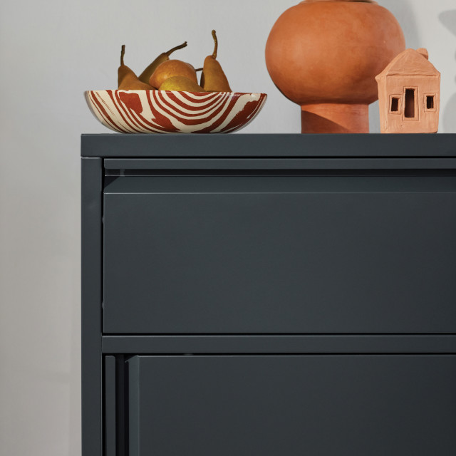 Popstrukt Bon Bon Buddy Side Table - Dark Flint