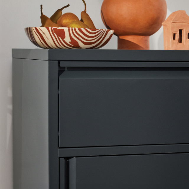 Popstrukt Bon Bon Buddy Side Table - Dark Flint