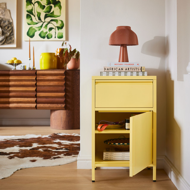 Popstrukt Bon Bon Buddy Side Table - Butter Yellow