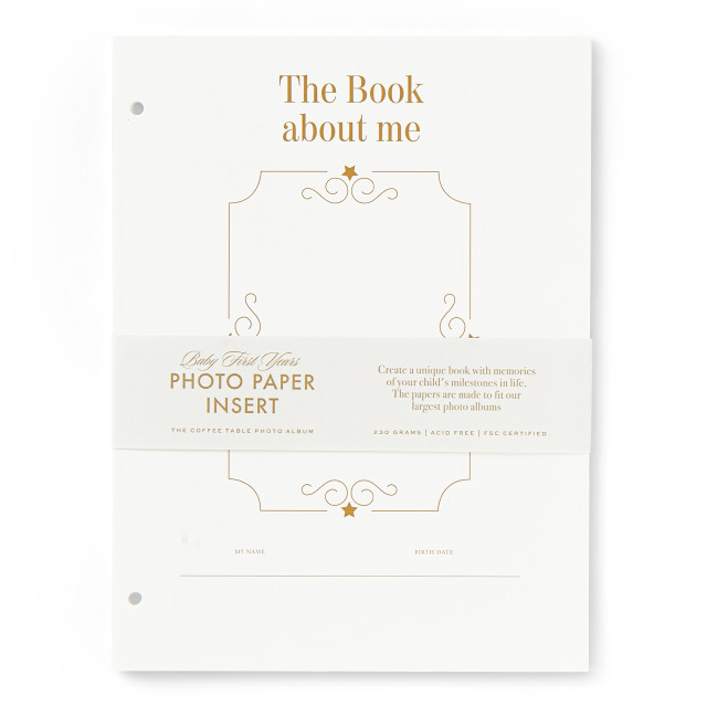 Printworks Baby Album Insert Paper
