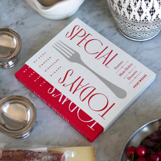 Printworks Today's Special Recipe Book on the table
