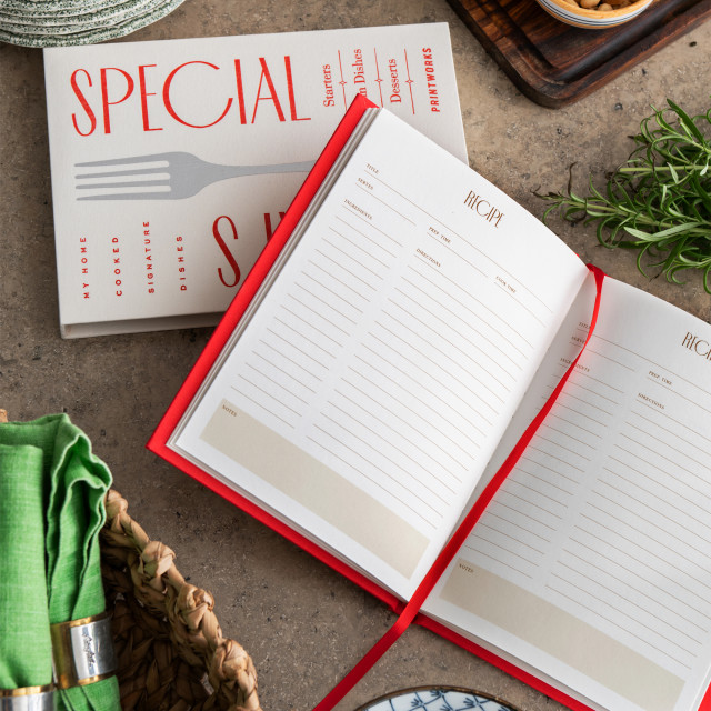 Printworks Today's Special Recipe Book on the table