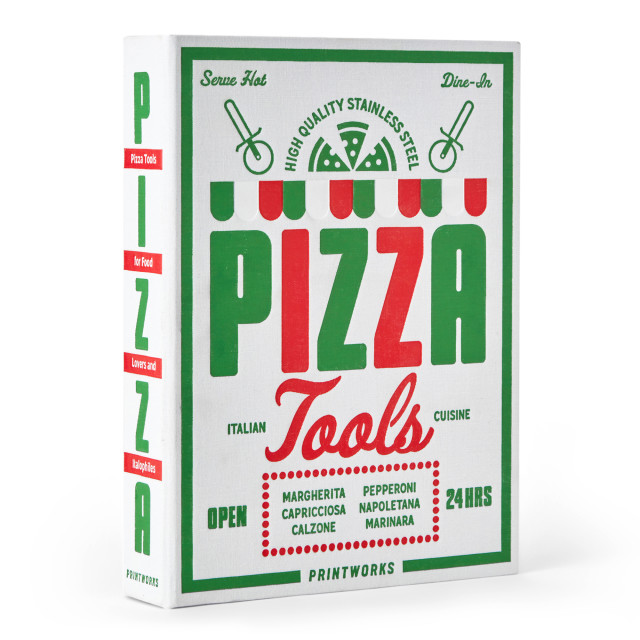 Printworks The Essentials Pizza Tools Set packaging