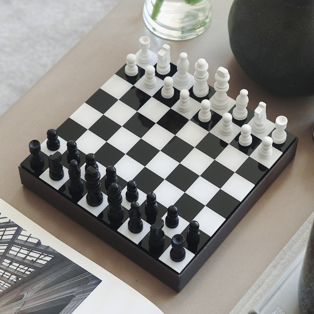 Printworks The Art Of Chess Set on the table