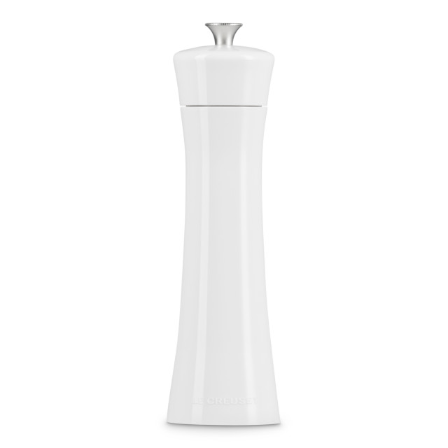 Le Creuset Modern Salt Mill, 21cm - White angle