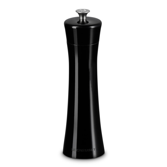 Le Creuset Modern Salt Mill, 21cm - Shiny Black angle