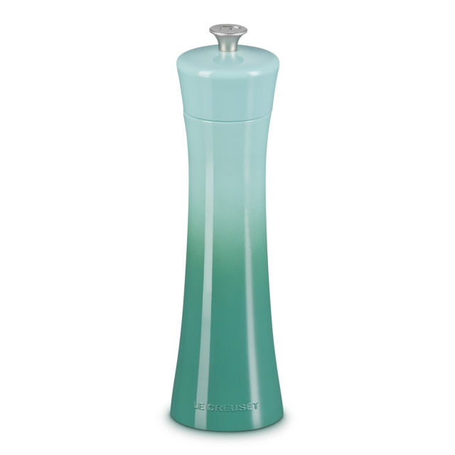 Le Creuset Modern Pepper Mill, 21cm - Sage angle