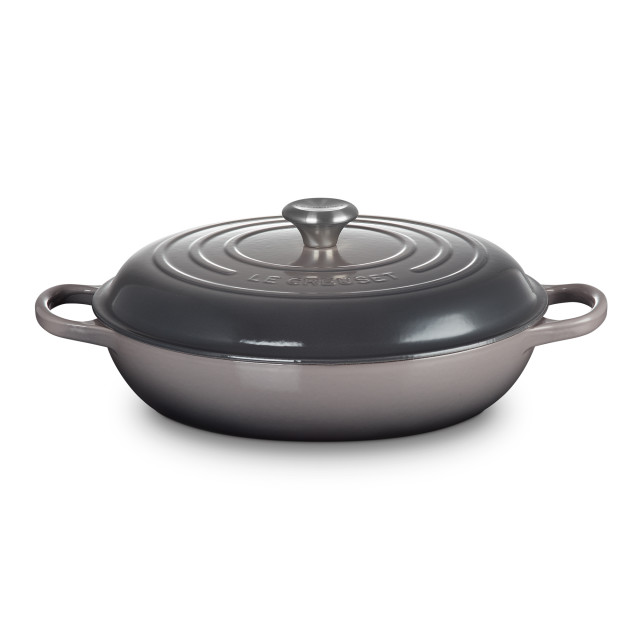 Le Creuset Signature Shallow Casserole 32cm Flint - Flint