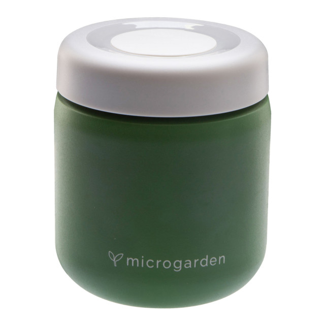 MicroGarden Stainless Steel Vacuum Insulated Food Flask, 470ml - Forest