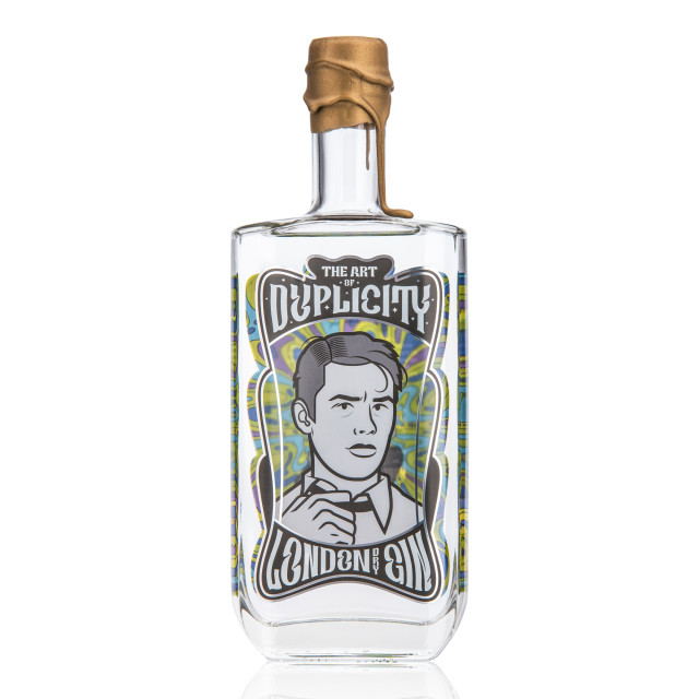 The Art of Duplicity London Dry Gin, 750ml angle
