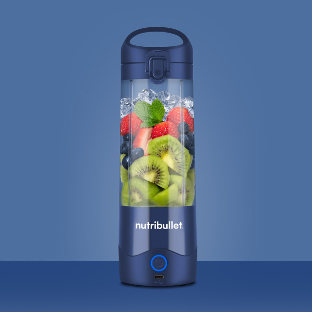 Nutribullet Portable Cordless Blender, 100W - Navy