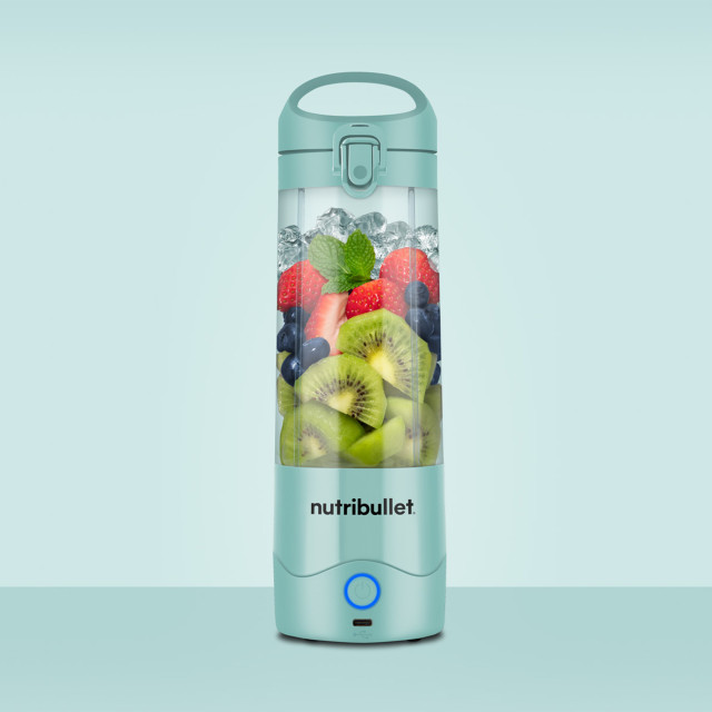 Nutribullet Portable Cordless Blender, 100W - Light Blue