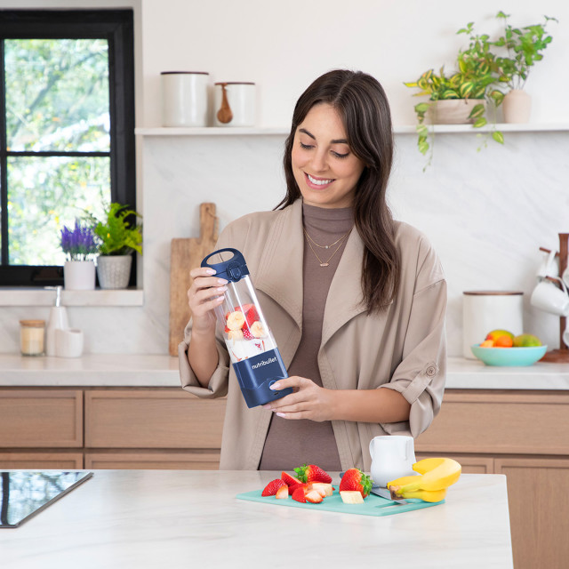 Nutribullet Portable Cordless Blender, 100W - Navy