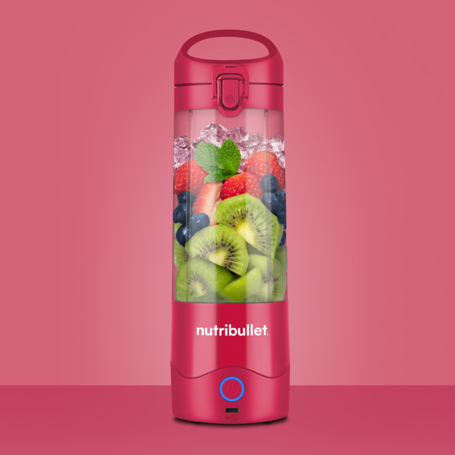 Nutribullet Portable Cordless Blender, 100W - Magenta