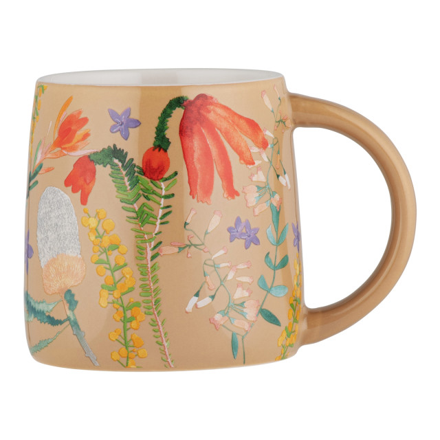 Maxwell & Williams Garland Mug, 370ml - Taupe angle