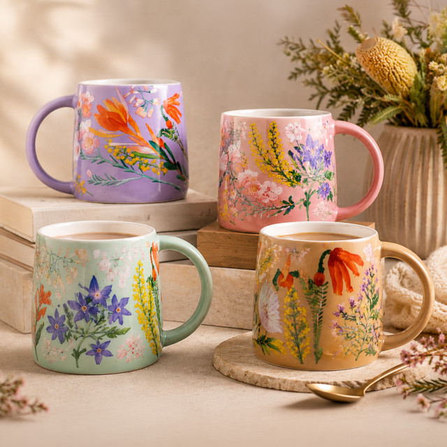 Maxwell & Williams Garland Mug, 370ml